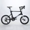 451 Wheel Double Disc Brake Carbon Fiber Small Wheeled Bike Bicycle 18/22 Speed Road Bicycle Bikes Multi Speed City Bicycles