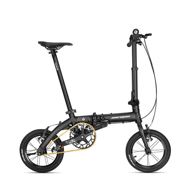 ROCKBROS Folding Portable Bicycle 14'' 16'' 20'' 9 Speed Wheel V Disc Brake Aluminum Alloy Bike For Men Women Adult Children