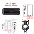 Bottle eBike Battery 36V 7Ah 36V 10.5Ah 48V 7Ah Sanyo/Samsung 18650 Cell for Bafang TSDZ2 500W 350W 250W Electric Bicycle Motor