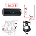 Bottle eBike Battery 36V 7Ah 36V 10.5Ah 48V 7Ah Sanyo/Samsung 18650 Cell for Bafang TSDZ2 500W 350W 250W Electric Bicycle Motor