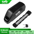 21700 LG/Samsung eBike Battery 36V 48V 52V 60V 72V 15Ah 20Ah 25Ah 35Ah Bicycle Bateria for 2000W 1500W 1000W 500W Bafang MXUS QS