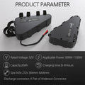 eBike Battery 48V 52V 20Ah 24Ah 18650 Triangle Electric Bicycle Bateria Pack for Bafang TSDZ2 2000W 1500W 1000W 750W 500W Motor