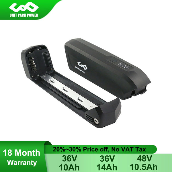 Side Open Downtube eBike Battery 36V 14Ah 48V 10.5Ah Sanyo Cell Electric Bicycle Battery for Bafang TSDZ2 750W 500W 250W Motor