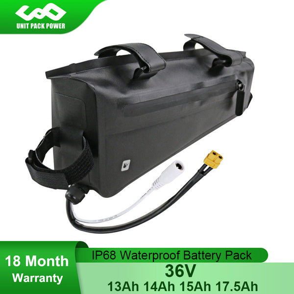Triangle Waterproof Bag E-Bike Battery 36V 17.5Ah 630Wh Samsung Cell Battery 36V13Ah 15Ah for 500W 350W 250W Bafang Tsdz2 Motor