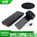 36V 48V 52V 14Ah 15Ah 18Ah 21Ah eBike Battery for Phylion/XH370-10J/JOYCUBE/JCEB360-10 E-bike 1000W 750W 500W 350W 250W Motor
