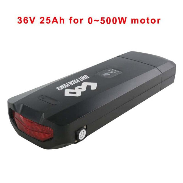 eBike Battery 52V 24.5Ah 17.5Ah 48V 20Ah 36V 25Ah 18650 Lithium Cell Bicycle Battery for Bafang MXUS 1500W 1000W 750W 500W Motor
