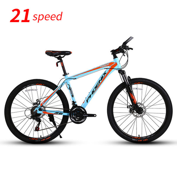 phoenix mountainbike 26 zoll Phoenix 26 INCH Bike 21 24 Speed Mountain Bicycle Aluminium Double Dis