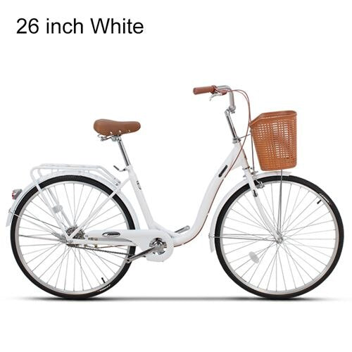 Phoenix 20''24''26'' Women Bike Adult Retro City Student Bicycle Drum Brake Bicycle For Woman bisiklet bicicleta bicicletas easy-smart-way.myshopify.com