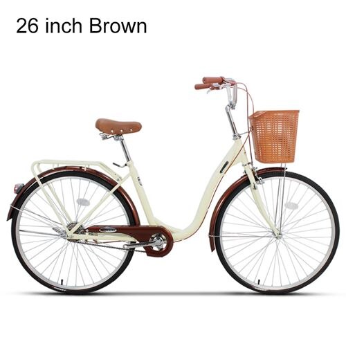Phoenix 20''24''26'' Women Bike Adult Retro City Student Bicycle Drum Brake Bicycle For Woman bisiklet bicicleta bicicletas easy-smart-way.myshopify.com