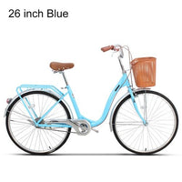 Phoenix 20''24''26'' Women Bike Adult Retro City Student Bicycle Drum Brake Bicycle For Woman bisiklet bicicleta bicicletas easy-smart-way.myshopify.com