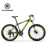 EUROBIKE Shimano 21 Speed Aluminum Mountain bike Dual Disc Brake Mountain bicycle easy-smart-way.myshopify.com