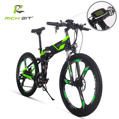 Richbit RT-860 Electric bike Bicycle Mountain Electric Bicycle 36V*250W 12.8Ah Lithium Battery EBike Inside Li-on Battery ebike