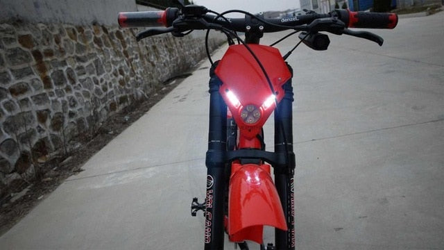 Electric motorcycles Carbon fiber   electric mountain bike 60v lithium battery  rear 2000w motor drive LCD smart electric ebiike easy-smart-way.myshopify.com