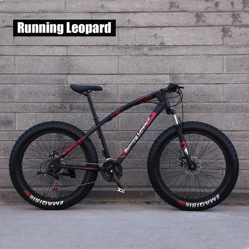 Fat Bike Speed Change Cross-country Mountain Bike, 4.0 Super Wide Tires, Snow Sand Bicycle, Male And Female Student Bicycle easy-smart-way.myshopify.com