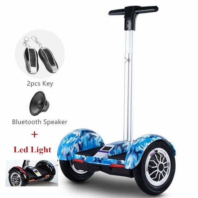 10 inch Hoverboard Two wheel Electric Scooter with Bluetooth Speaker+Led Light+Remote key Self balancing Scooter Hoover Board easy-smart-way.myshopify.com