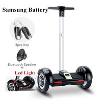 10 inch Hoverboard Two wheel Electric Scooter with Bluetooth Speaker+Led Light+Remote key Self balancing Scooter Hoover Board easy-smart-way.myshopify.com