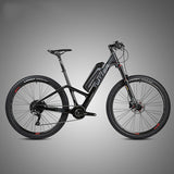 27.5inch Carbon fiber electric bicycle Travel bike Lcd 36V lithium battery 250w mid-drive motor electric ebike lightweight bike easy-smart-way.myshopify.com