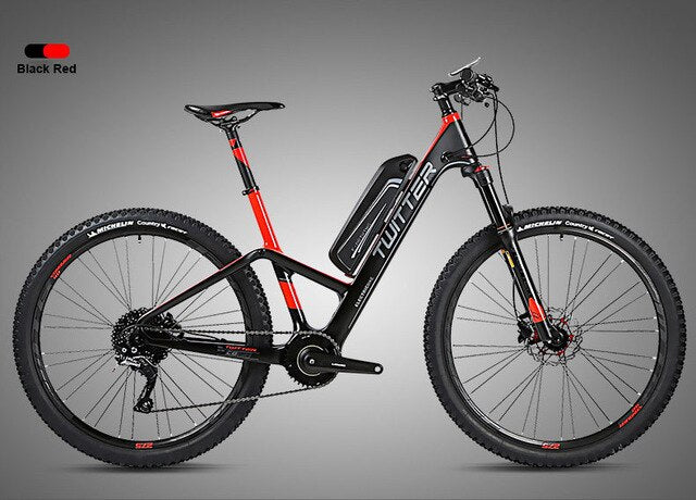 27.5inch Carbon fiber electric bicycle Travel bike Lcd 36V lithium battery 250w mid-drive motor electric ebike lightweight bike easy-smart-way.myshopify.com