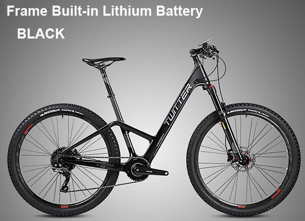 27.5inch Carbon fiber electric bicycle Travel bike Lcd 36V lithium battery 250w mid-drive motor electric ebike lightweight bike easy-smart-way.myshopify.com