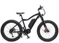 Custom 26inch Snow Ebike 48V 1000W Bafang mid motor electric mountain bicycle  smart lcd  fat ebike snow tires off-road bicycle easy-smart-way.myshopify.com
