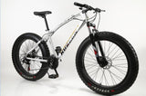 KUBEEN new arrival 7/21/24/27 speeds Disc brakes Fat bike 26 inch 26x4.0" Fat Tire Snow Bicycle  Oil spring fork easy-smart-way.myshopify.com