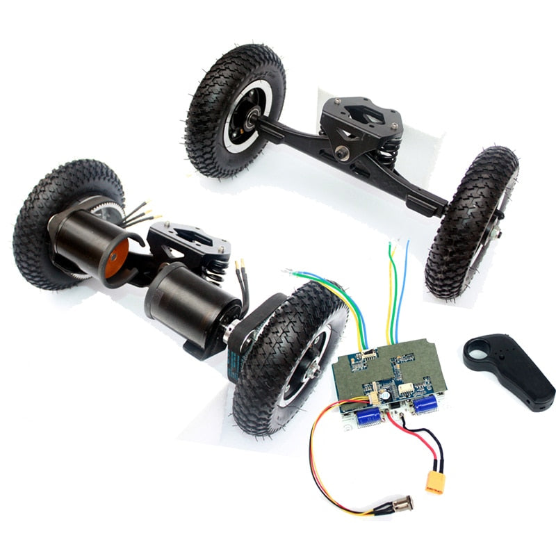 11inch Truck Electric Skateboard Brushless Motor 8inch Whlees Off Road Skateboard Belt Drive Bridge 4 Wheel Long Board easy-smart-way.myshopify.com