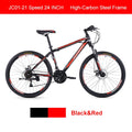 Phoenix 24"26''Mountain Bike 21/27 Speed Mens Women Steel Bicycle  MTB Suspension Fork Bicycle Student off-road Cycling Bike easy-smart-way.myshopify.com
