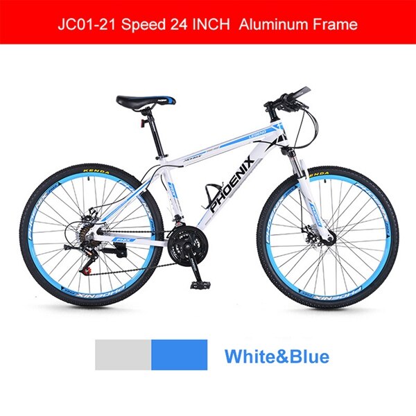 Phoenix 24"26''Mountain Bike 21/27 Speed Mens Women Steel Bicycle  MTB Suspension Fork Bicycle Student off-road Cycling Bike easy-smart-way.myshopify.com