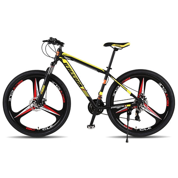 Love Freedom High Quality 29 Inch Mountain Bike 21/24 Speed Aluminum Frame Bicycle Front And Rear Mechanical Disc Brake easy-smart-way.myshopify.com