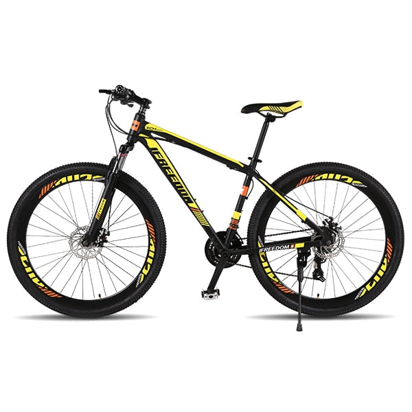 Love Freedom High Quality 29 Inch Mountain Bike 21/24 Speed Aluminum Frame Bicycle Front And Rear Mechanical Disc Brake easy-smart-way.myshopify.com