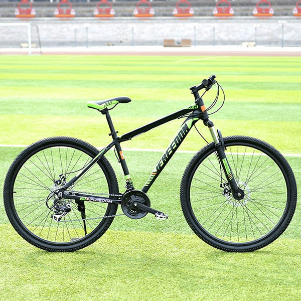 Love Freedom High Quality 29 Inch Mountain Bike 21/24 Speed Aluminum Frame Bicycle Front And Rear Mechanical Disc Brake easy-smart-way.myshopify.com