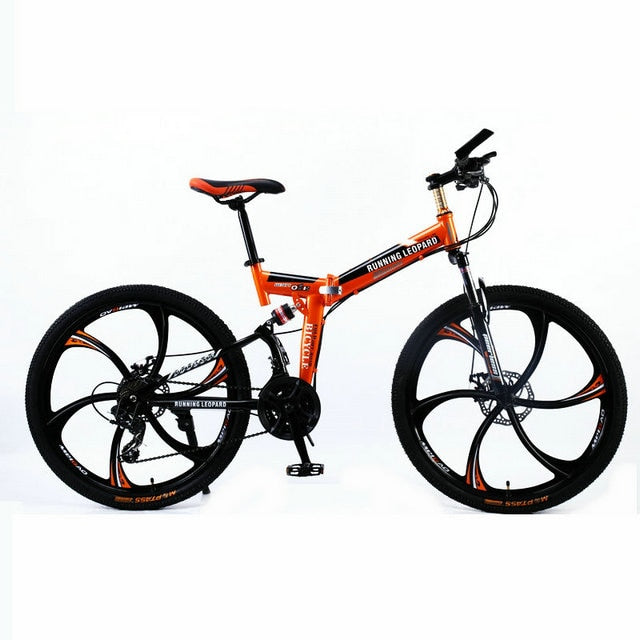 Running Leopard 26 inch 21 speed bicycle front and rear shock absorber mountain bike cross country bicycle student bmx easy-smart-way.myshopify.com
