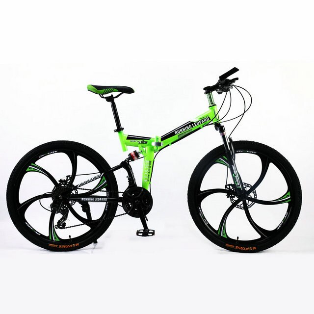 Running Leopard foldable bicycmountain bike 26-inch steel 21-speed bicycles dual disc brakes  road bikes racing bicyc BMX Bik easy-smart-way.myshopify.com