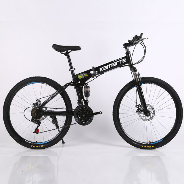 26inch folding mountain bike 21 speed double disc brakes bicycle 6 knife wheel and 3 knife wheel mountain bike easy-smart-way.myshopify.com