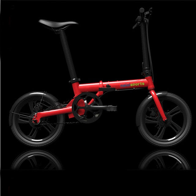 16inch electric bike folding electric bicycle Smart mini removable battery electric bike Large wheel bike Super light bicycle easy-smart-way.myshopify.com