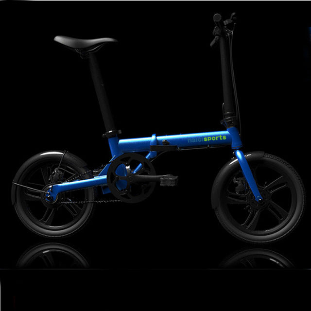 16inch electric bike folding electric bicycle Smart mini removable battery electric bike Large wheel bike Super light bicycle easy-smart-way.myshopify.com