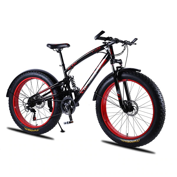 Love Freedom 7/21/24/27 Speed Mountain Bike 26 * 4.0 Fat Tire Bikes Shock Absorbers Bicycle Free Delivery Snow Bike easy-smart-way.myshopify.com