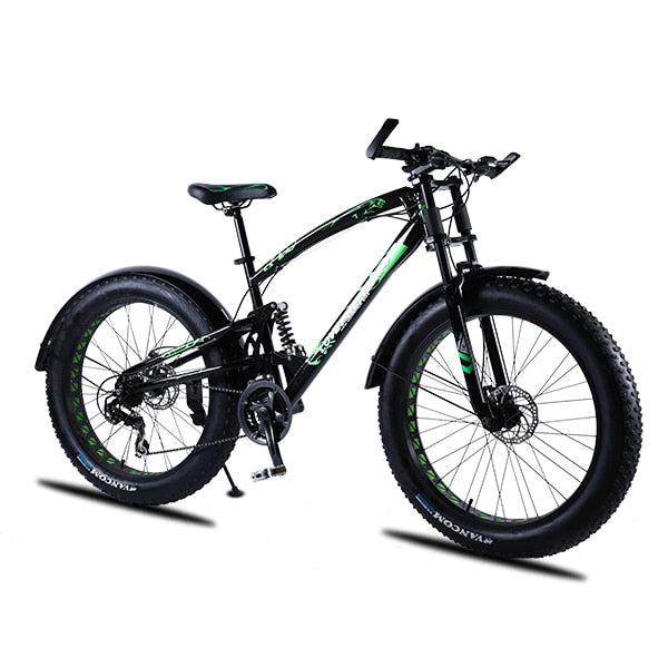 Love Freedom 7/21/24/27 Speed Mountain Bike 26 * 4.0 Fat Tire Bikes Shock Absorbers Bicycle Free Delivery Snow Bike easy-smart-way.myshopify.com