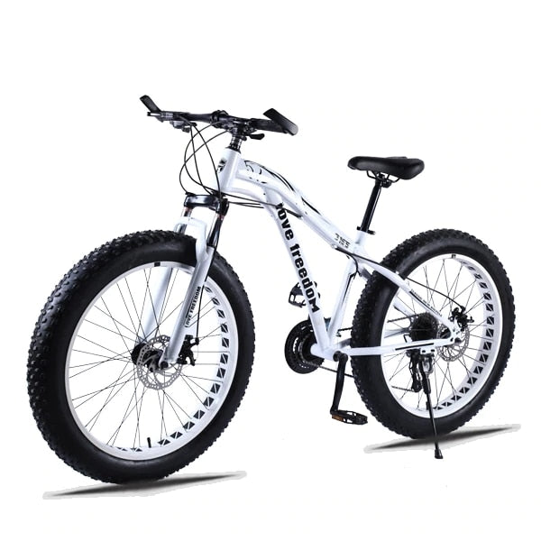 Love Freedom  Hot Sale 7/21/24/27 Speed Snow Bike 26-inch 4.0 Fat Bicycle Mechanical disc brake Mountain Bike Free Delivery easy-smart-way.myshopify.com