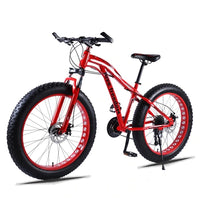 Love Freedom  Hot Sale 7/21/24/27 Speed Snow Bike 26-inch 4.0 Fat Bicycle Mechanical disc brake Mountain Bike Free Delivery easy-smart-way.myshopify.com