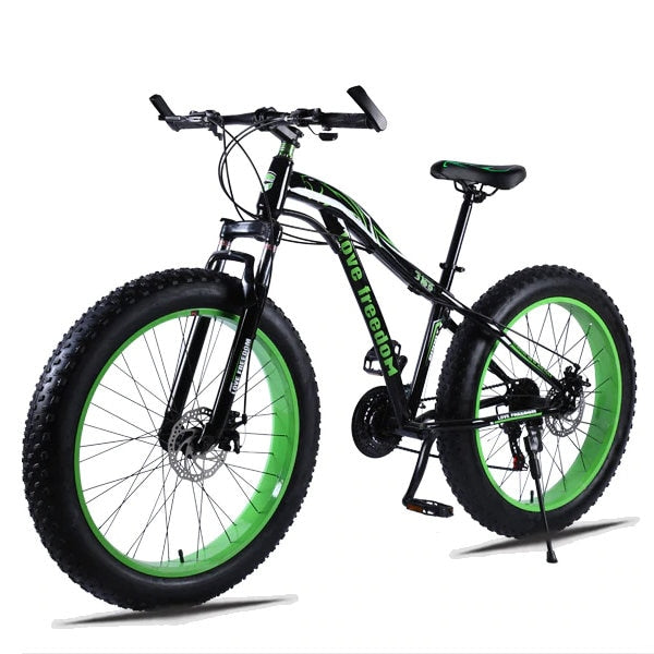Love Freedom  Hot Sale 7/21/24/27 Speed Snow Bike 26-inch 4.0 Fat Bicycle Mechanical disc brake Mountain Bike Free Delivery easy-smart-way.myshopify.com