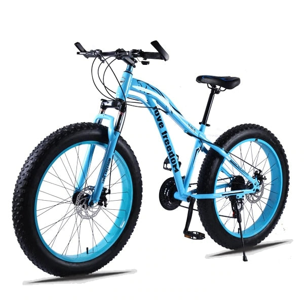 Love Freedom  Hot Sale 7/21/24/27 Speed Snow Bike 26-inch 4.0 Fat Bicycle Mechanical disc brake Mountain Bike Free Delivery easy-smart-way.myshopify.com