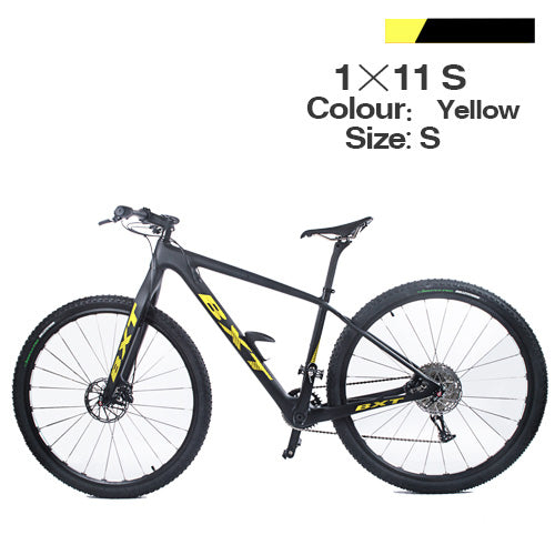 Free shipping BXT 11 Speed Mountain Bike 29-Inch Full carbon frame Dual Disc Brakes 29er*2.1 Tire Men Women Bicycle easy-smart-way.myshopify.com