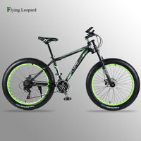 wolf's fang Mountain bike Aluminum Bicycles 26 inches 21/24 speed 26x4.0" Double disc brakes Fat bike road bike bicycle easy-smart-way.myshopify.com