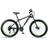 wolf's fang Mountain bike Aluminum Bicycles 26 inches 21/24 speed 26x4.0" Double disc brakes Fat bike road bike bicycle easy-smart-way.myshopify.com