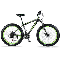 wolf's fang bicycle Mountain Bike road bike Aluminum alloy frame 26x4.0" 7/21/24speed Frame Snow Beach Oversized Bicycle Bikes easy-smart-way.myshopify.com