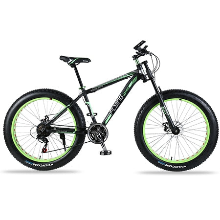 wolf's fang bicycle Mountain Bike road bike Aluminum alloy frame 26x4.0" 7/21/24speed Frame Snow Beach Oversized Bicycle Bikes easy-smart-way.myshopify.com
