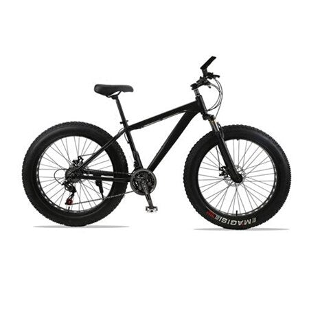 wolf's fang Mountain Bike bicycle fat bike 21 speed Aluminum alloy frame 26 inch  road Snow bikes Man Free shipping easy-smart-way.myshopify.com