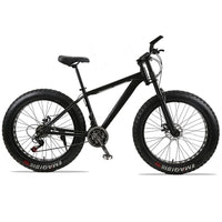wolf's fang Mountain Bike bicycle fat bike 21 speed Aluminum alloy frame 26 inch  road Snow bikes Man Free shipping easy-smart-way.myshopify.com