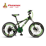 Phoenix High Quality Children Bicycle Durable Lightweight Aluminum Kids Bike 18 20 22 INCH Single Speed 21 Speed Racing Tires easy-smart-way.myshopify.com